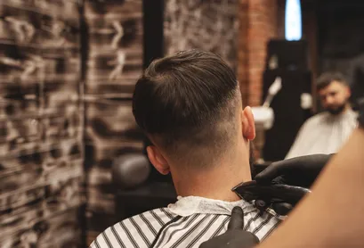 Modern frisörsalong i Stockholm